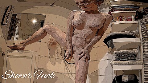 Dildo Shower Fuck – Shower Dildo