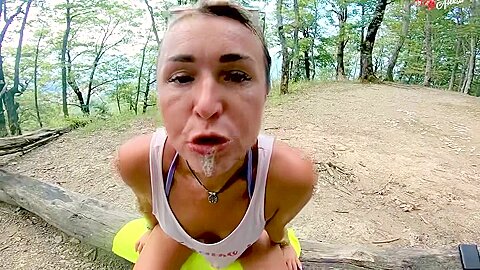 Tourist In The Mountains Fucked In All Holes